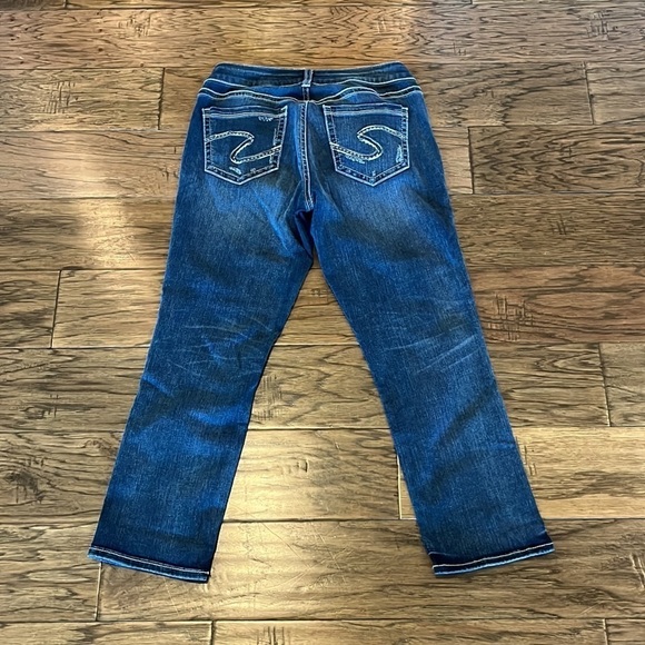 Silver Jeans Suki Capri Mid Rise Size 27 - Picture 2 of 16
